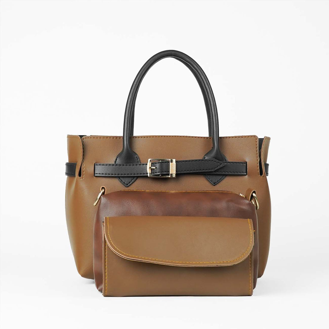 Buckle 3-in-1 Set – Brown