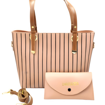 2 PC's lining  Pink shoulder bag