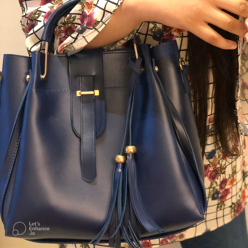 Alexa 3 PC's Blue Handbag