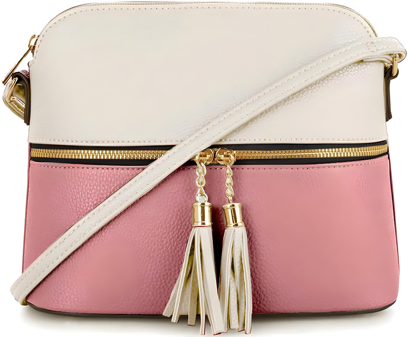 BZ 3 IN 1 WHITE - PINK Handbags