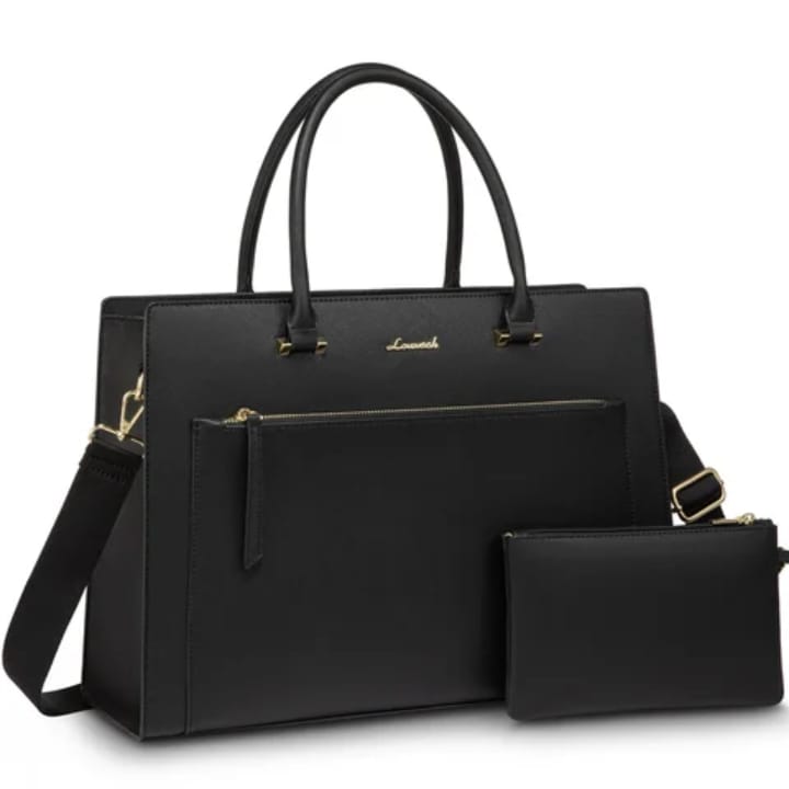 Verone Luxe Tote Black