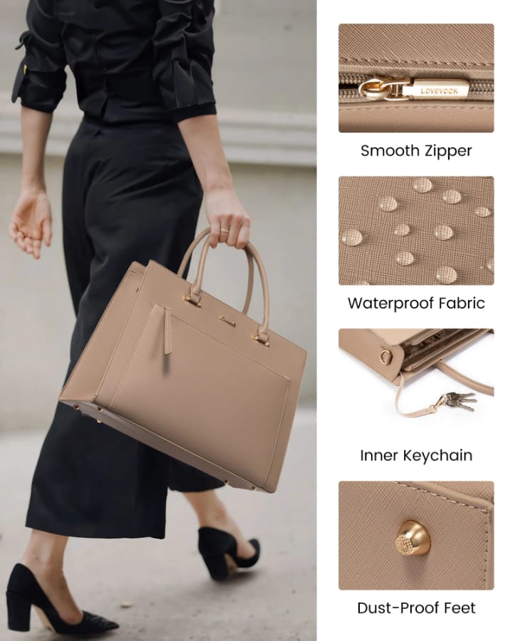 Verone Luxe Tote Black
