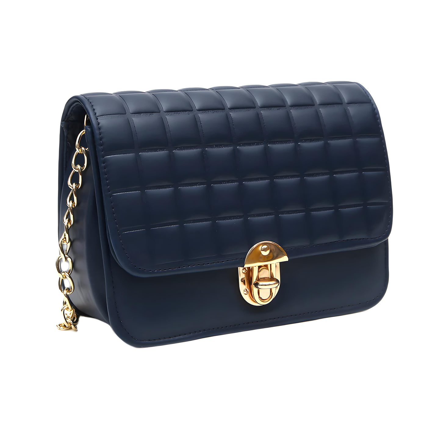 MANDY BUBBLE FLAP BOX (BLUE)